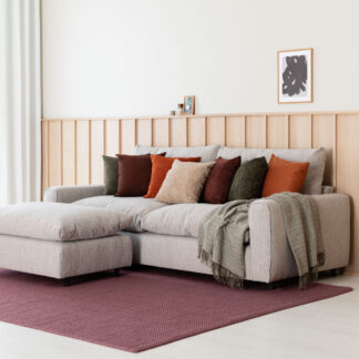Kumpare villamatto 160x230 cm viininpunainen
