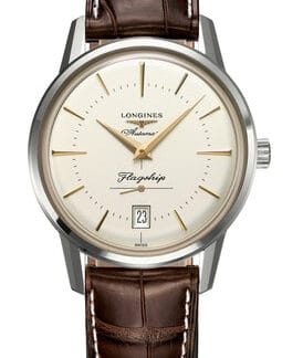 Longines L4.795.4.78.2 Flagship Heritage rannekello