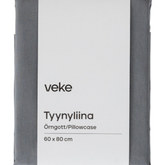 Lempi tyynyliina 50x60 cm tummanharmaa