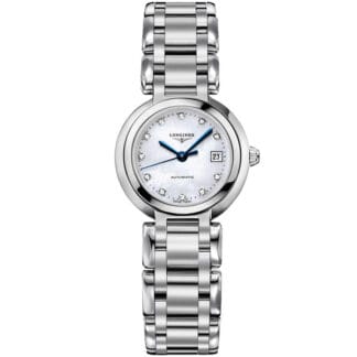 Longines L8.111.4.87.6 PrimaLuna, naisten automaattirannekello