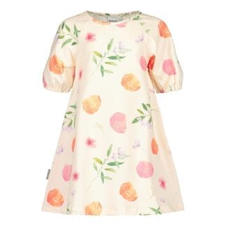 Lovely Puff Sleeve Dress -Mekko | Vanilla - 74/80