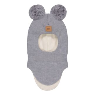 Cutie Helmet -Merinovilla Kypärämyssy | Cloudy - 5-6Y