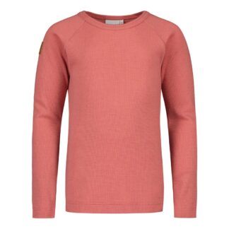 Merino Rib -Merinovillapaita | Raspberry - 134/140