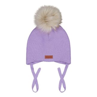 Mini Crystal Hat -Merinovillapipo | Icy Lilac - 3-4Y