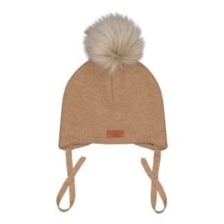 Mini Crystal Hat -Merinovillapipo | Peanut Butter - 3-4Y