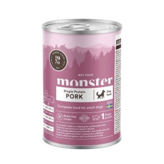 Monster Dog Adult Single Protein Pork 400 g