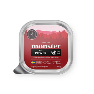 Monster Dog Power Beef Patee 150 g