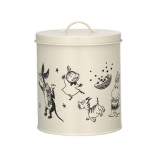 Moomin for Pets peltipurkki Muumit 80v. juhlavuosi