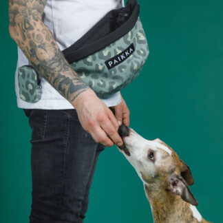PAIKKA Visibility Treat Bag vyölaukku, green leo