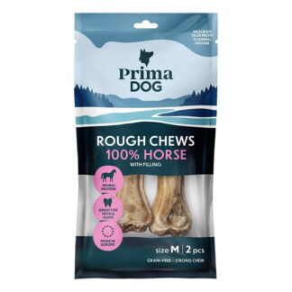 PD Rough Filled Chew bone Horse M