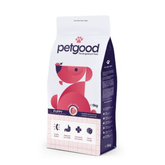 Petgood hyönteispohjainen premiumruoka pennulle