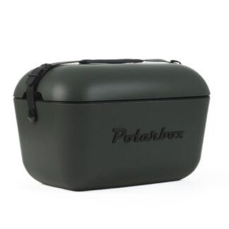 Polarbox kylmälaukku 12L tummanvihreä (mustalla tekstillä)