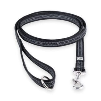 Pro Dog Grip talutin heijastimella musta
