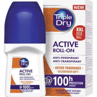 Triple Dry 100h Active Men antiperspirant roll-on tuoksu 50 ml 50 ml