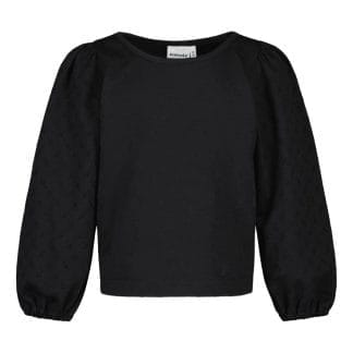 Puff Sleeve Shirt -Paita |  Licorice - 86/92
