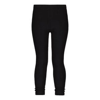 Rib-Leggingsit | Black - 110/116