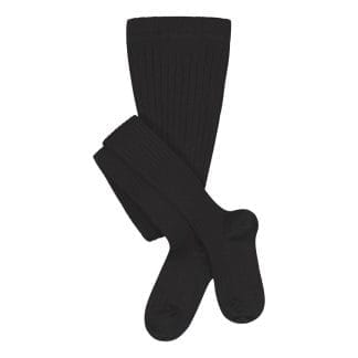 Rib Tights -Sukkahousut | Licorice - 134/140