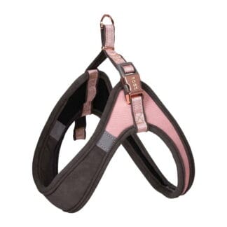 Pienen koiran valjaat Rogz Urban Fast-Fit, roosa