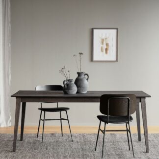 Rowico Home Filippa ruokapöytä 180x90 cm tummanruskea