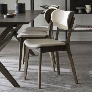 Rowico Home Kato tuoli ruskea tammi/beige