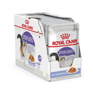 Royal Canin Sterilised Jelly, 12x85g