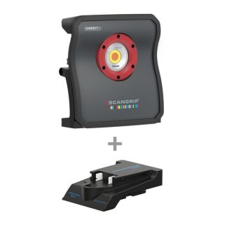 Maalipinnan tarkastusvalo SCANGRIP Multimatch 8 CONNECT, 8000 lm, Bosch Green akuille
