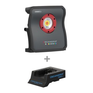 Maalipinnan tarkastusvalo SCANGRIP Multimatch 8 CONNECT, 8000 lm, Milwaukee akuille