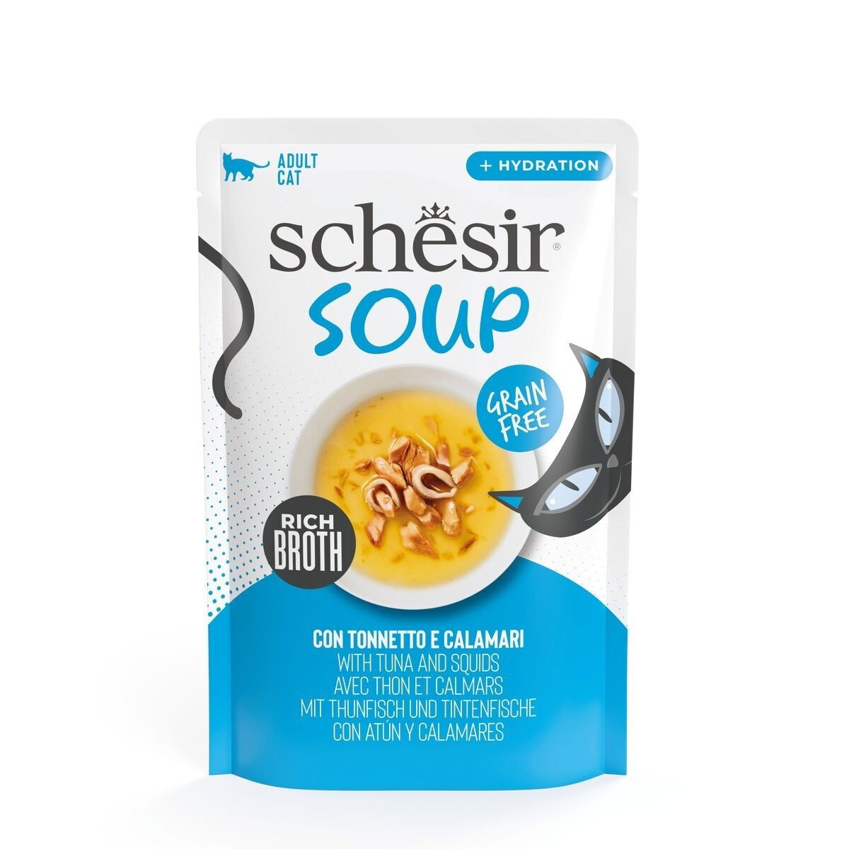Schesir Keitto Tonnikala & Kalmari 40 g