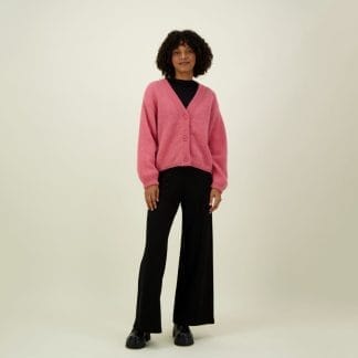 Mohair Short Cardigan -Neuletakki | Peachy - XS/S