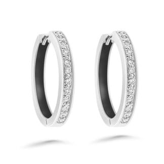 Silván Olivia timanttikorvakorut 0,24ct, valkokultaa, timanttikorut
