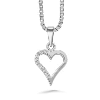Silván Majlis timanttiriipus 0,05 ct, valkokultaa, timanttikorut