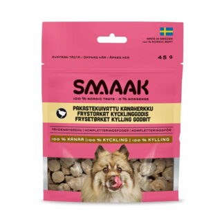 SMAAK Pakastekuivattu kanaherkku koiralle 45g