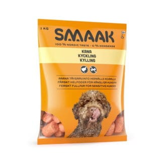 SMAAK Herkkä kana raaka täysravinto 1kg