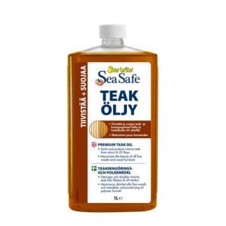 Teakin suoja-aine Star Brite Sea Safe Teak Oil, 1000 ml