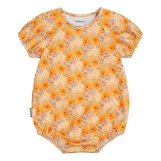 Sunny Puff Sleeve Romper - 86