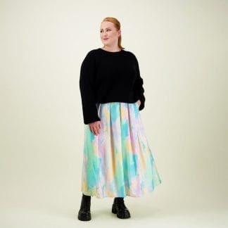 Sunset Pleated Skirt -Hame - XXL