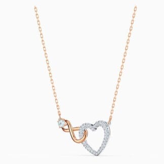 Swarovski Infinity kristalliriipus, rosekullan väri