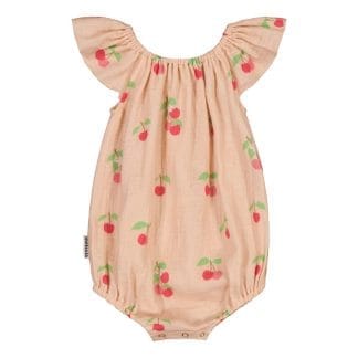 Sweet Cherries Muslin -Romper | Sparkle - 86/92