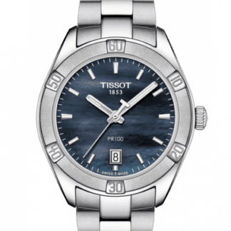 Tissot PR 100 Sport Chic T101.910.11.121.00, naisten rannekello