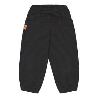 Textured Pocket Joggers -housut | Licorice - 134/140
