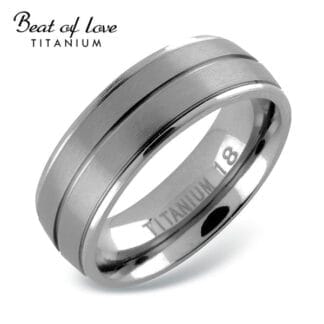 Beat of Love, titaanisormus 7 mm