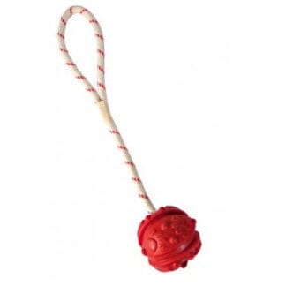 Heittolelu Trixie Natural Ball On Rope