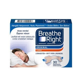 Breathe Right Nenäteippi L, beige, 30 kpl 30 kpl