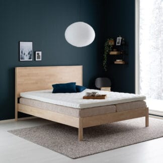 Unia Luxus patjapaketti 160x200 pocket M, Memory medium, hiekka Omega 08