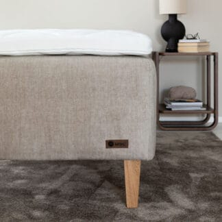 Unia Platina runkopatjasänky 120 L ergo, tammi jalat, beige Vogue 02