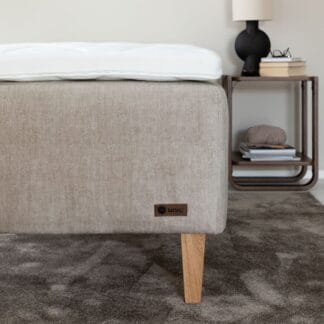 Unia Platina runkopatjasänky 120 L Stylex, tammi jalat, beige Vogue 02