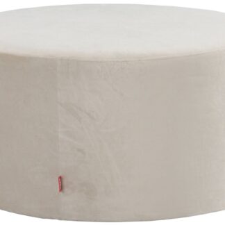 Helmi pyöreä samettirahi Ø80 cm beige Brunei 06 kangas