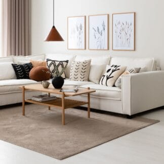 VM Carpet Hattara matto kantattu 160x230 cm ruskea