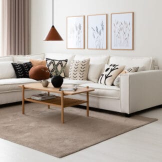 VM Carpet Hattara matto 80x200 cm ruskea, ilman kanttausta