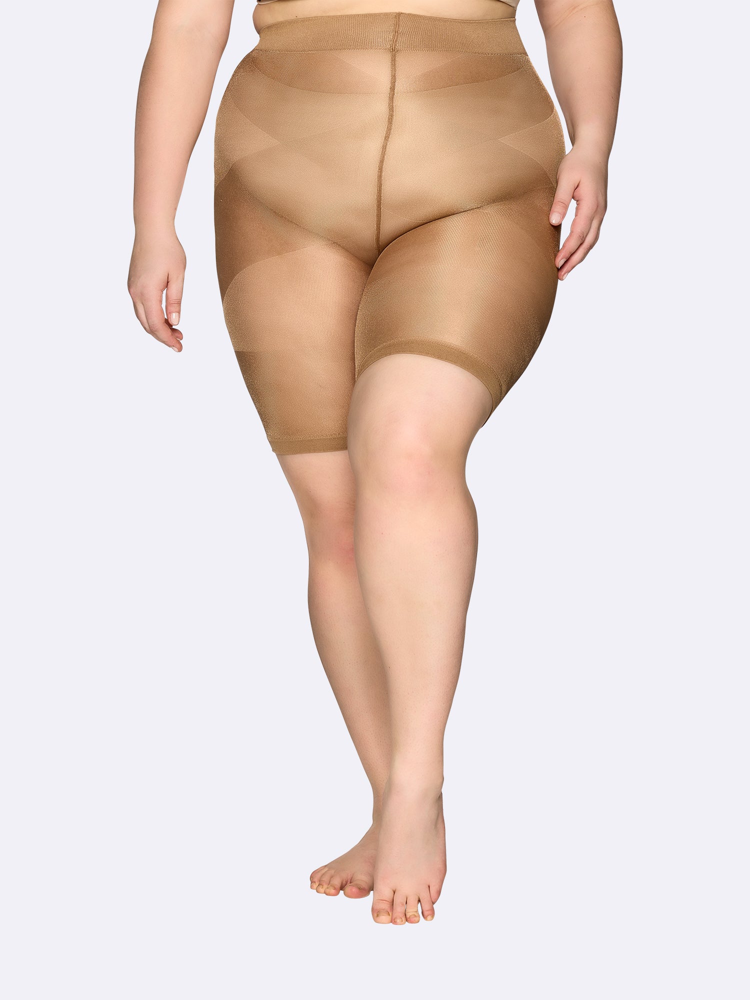 Nanso CURVY THIGH PANTY 40 den leggingsit - natural